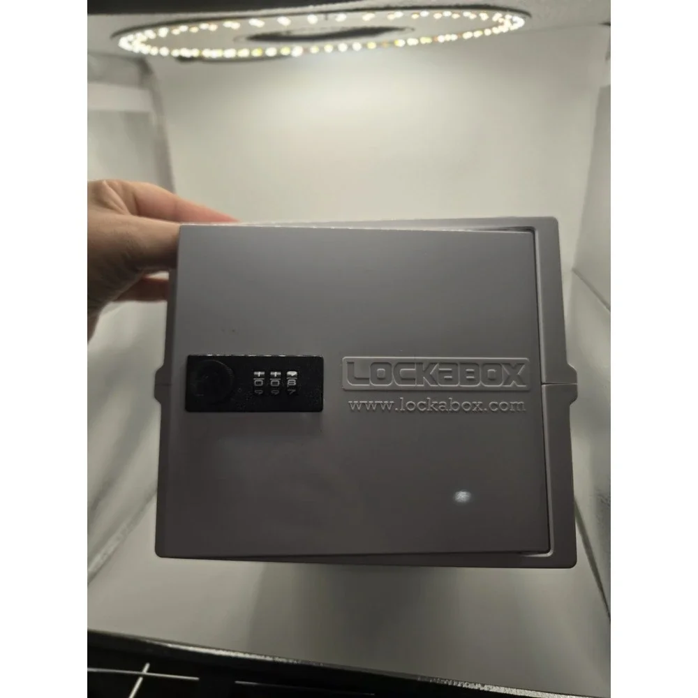 Lockabox One™ | Secure Lock Up Medical First Aid Medicines Lockable Box Code